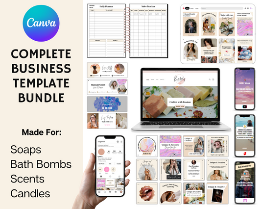 Business Starter Templates Bundle - Beige Theme