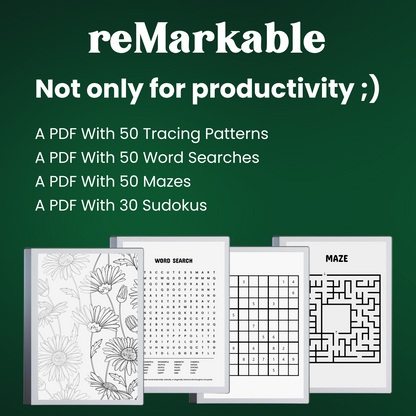 Activity Bundle for reMarkable