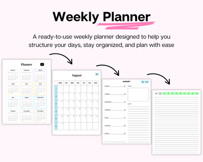 Complete Canva Templates Bundle - Pink Theme