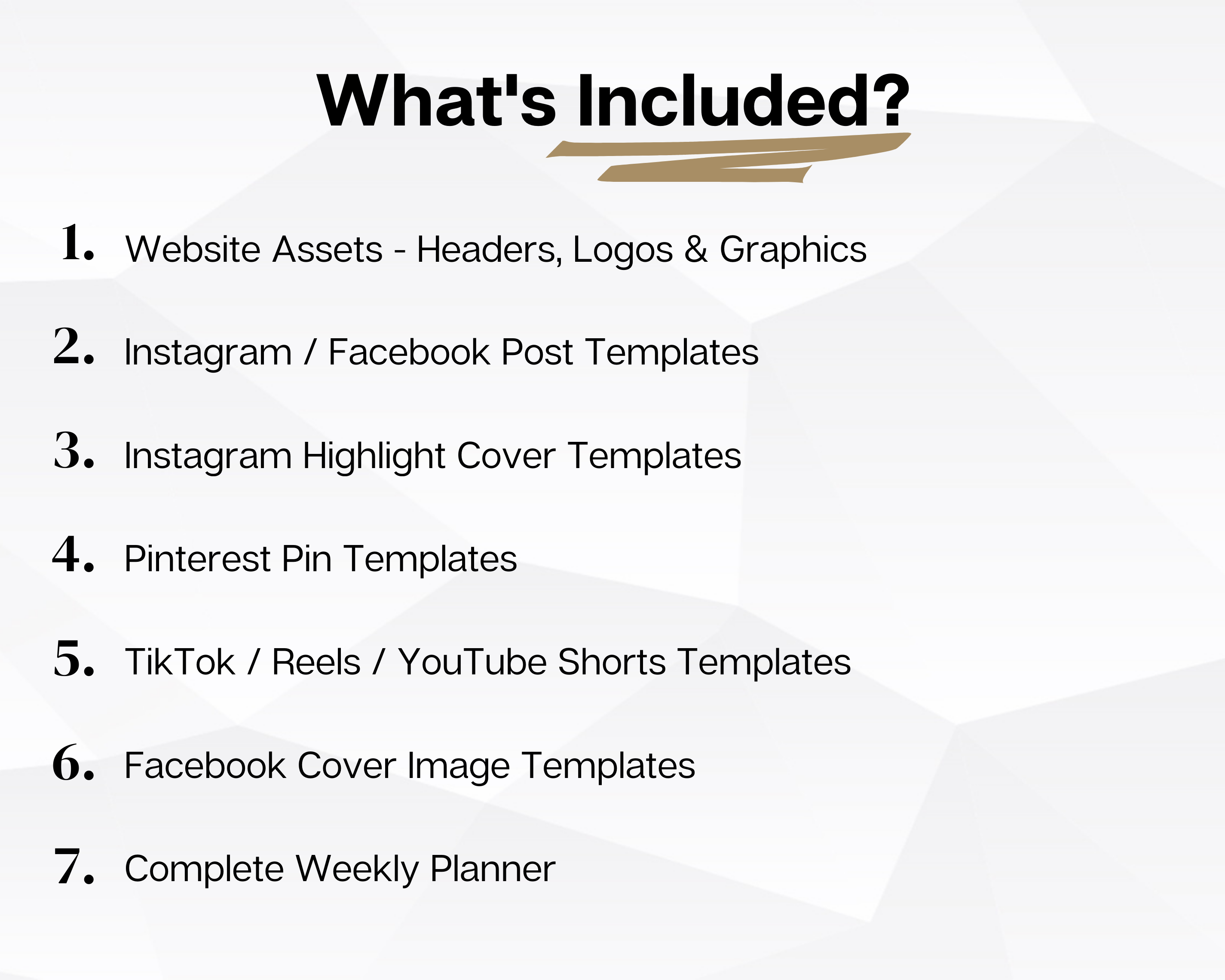 Complete Canva Templates Bundle - Dark Theme