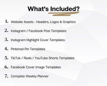 Complete Canva Templates Bundle - Dark Theme