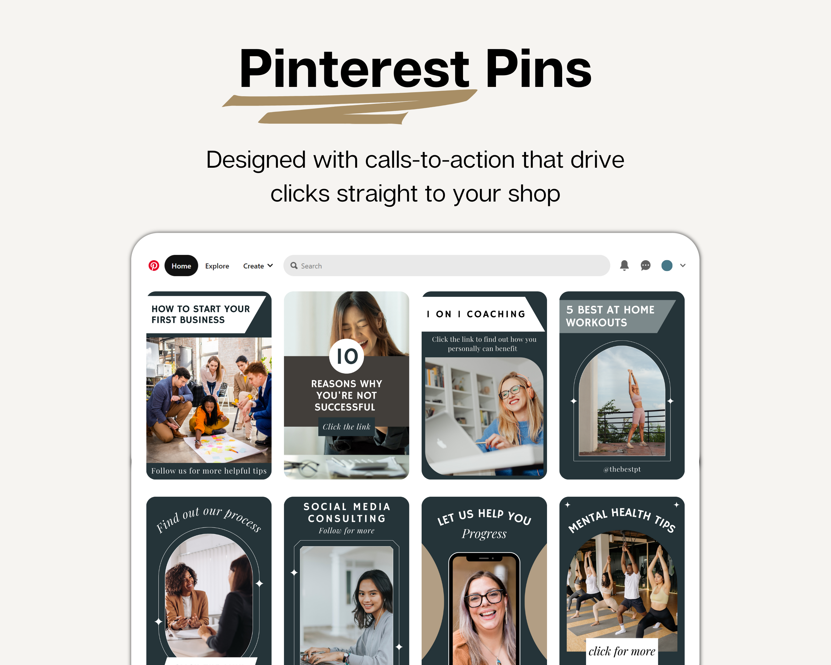 Complete Canva Templates Bundle - Dark Theme