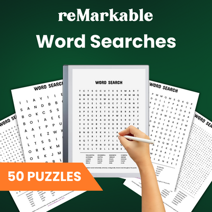 Word Searches for reMarkable