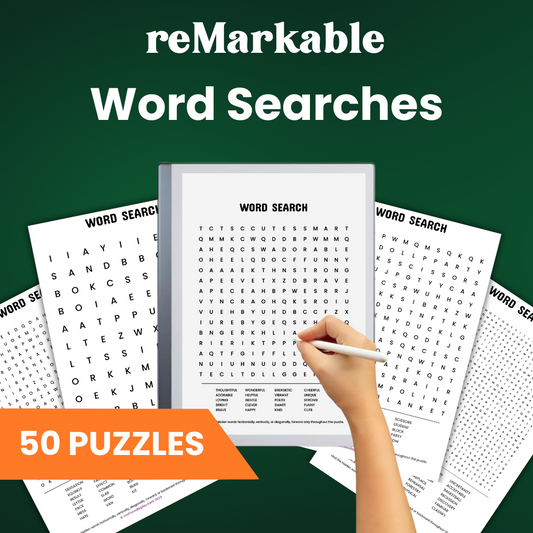 Word Searches for reMarkable