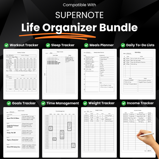 Life Organizer Bundle for Supernote