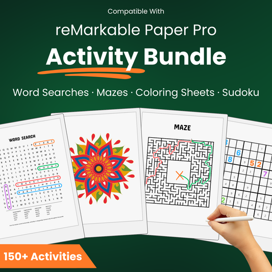 Activity Bundle for reMarkable Paper Pro