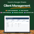 Excel & Sheets Client Management