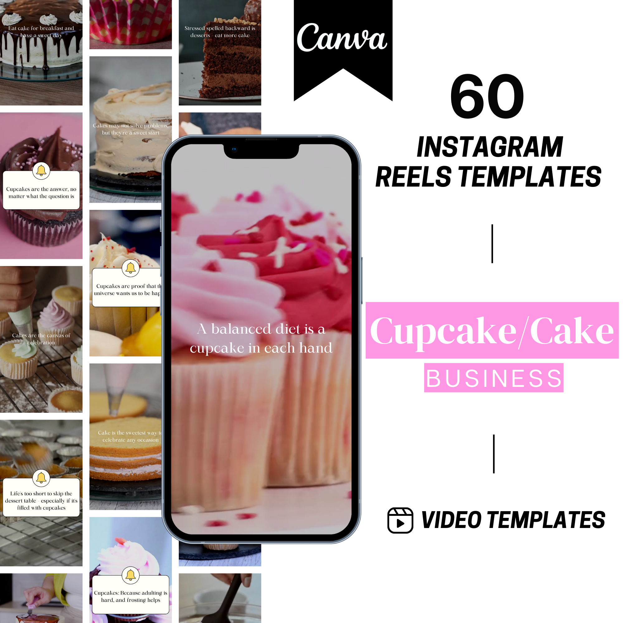 Bakery Instagram Reels | Canva Templates