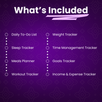 OneNote Daily Life Trackers Templates