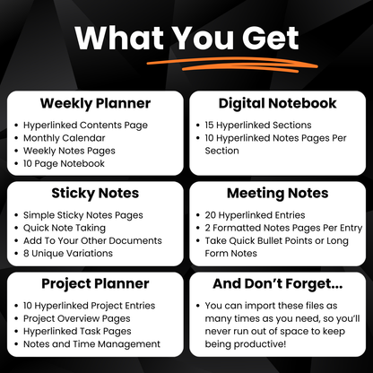 reMarkable Productivity Bundle 2024 + 2025 + 2026