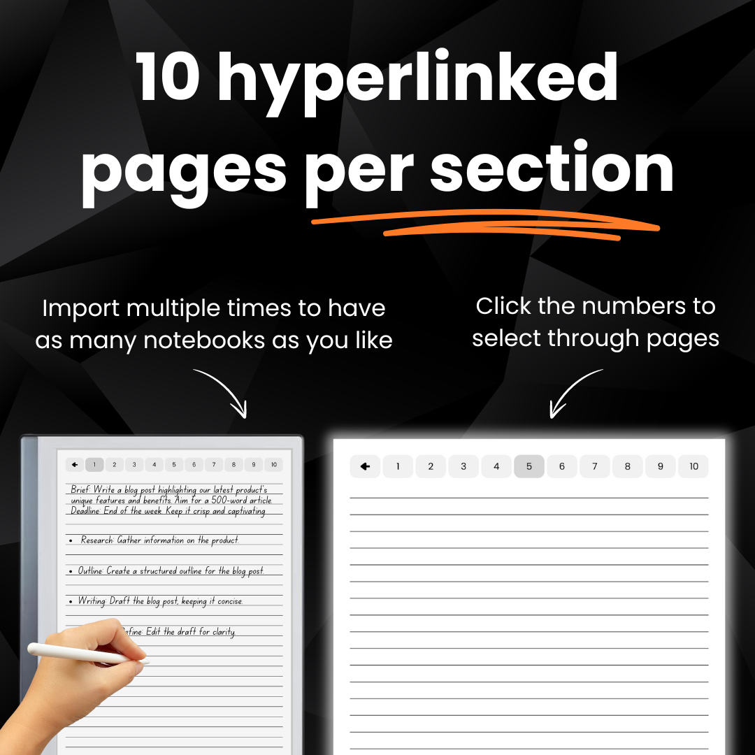 Digital Notebook For reMarkable