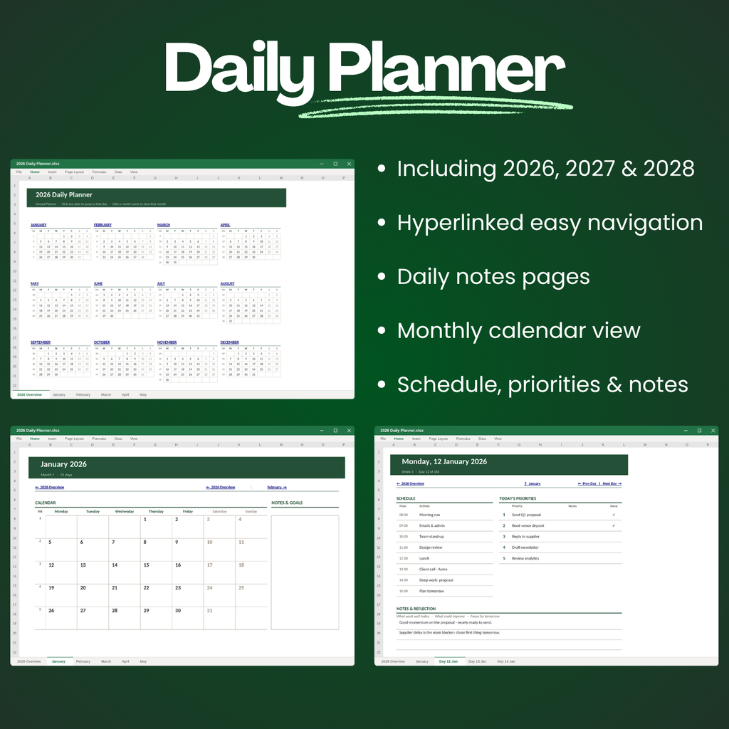 Excel & Sheets Productivity Bundle
