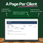 Excel & Sheets Client Management