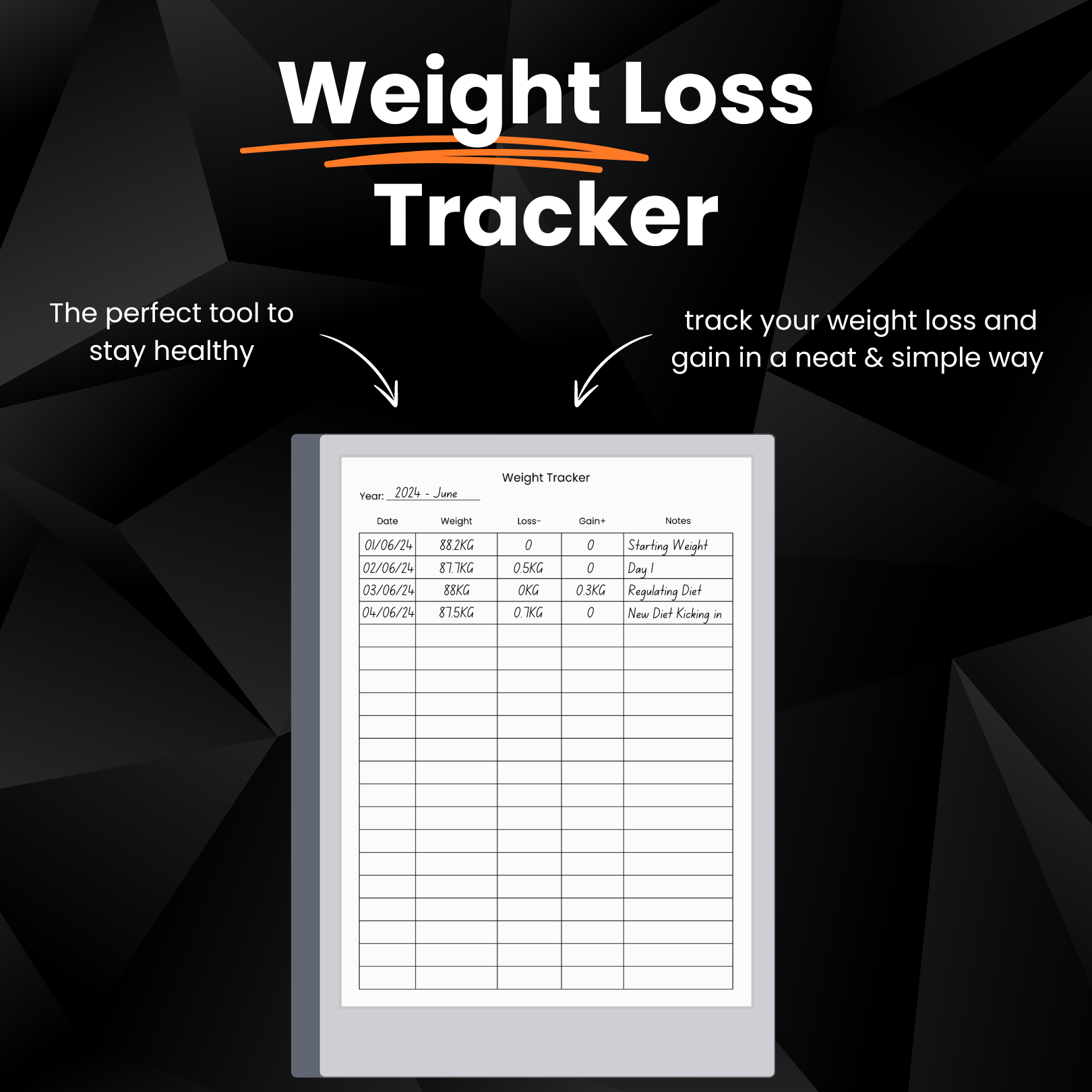 Life Organizer Bundle for E ink Tablets