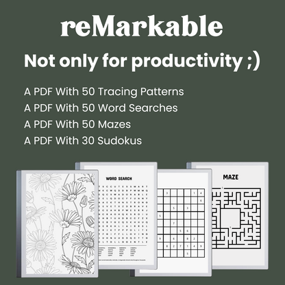 Activity Bundle for reMarkable