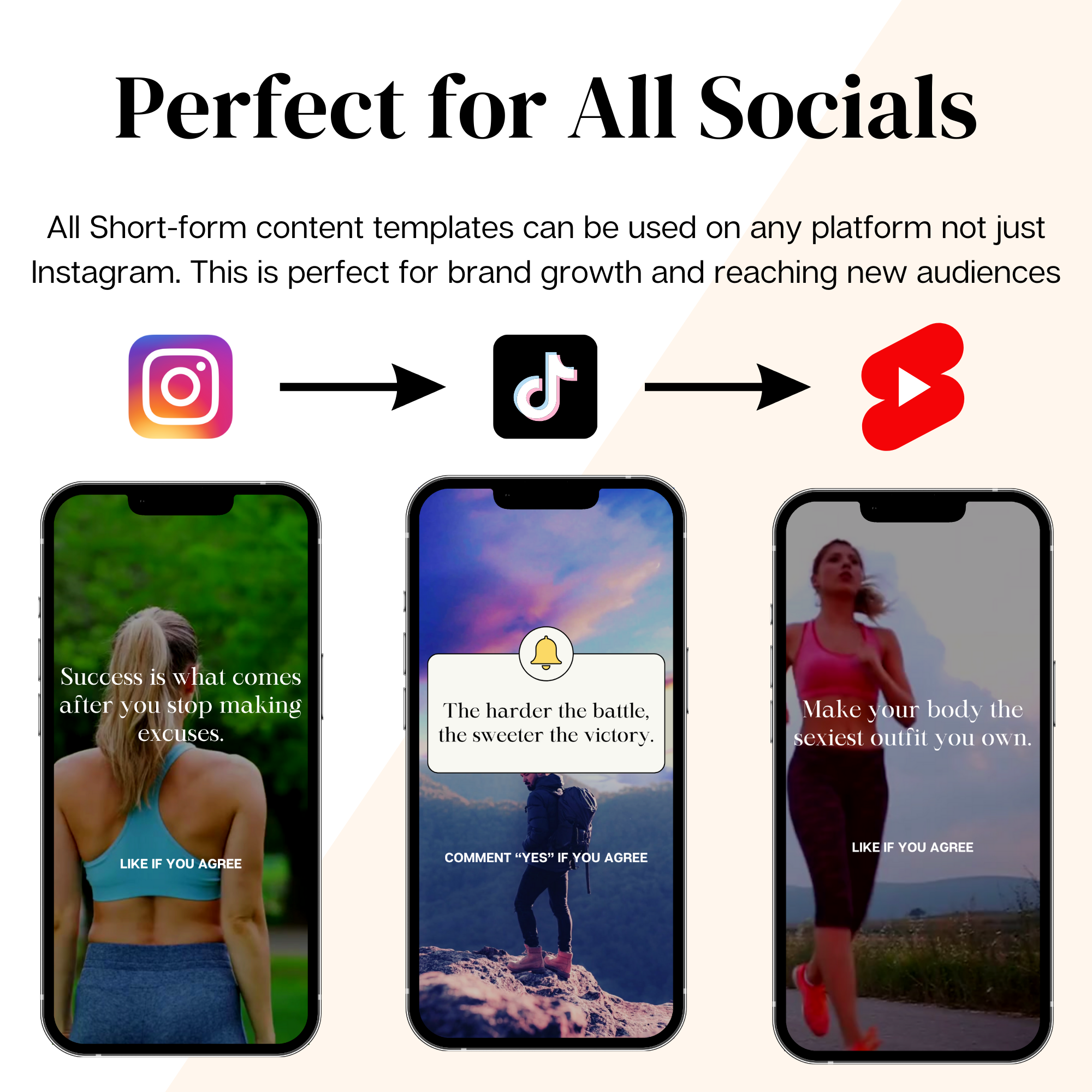 Fitness & Workout Instagram Reels | Canva Templates