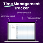 OneNote Daily Life Trackers Templates
