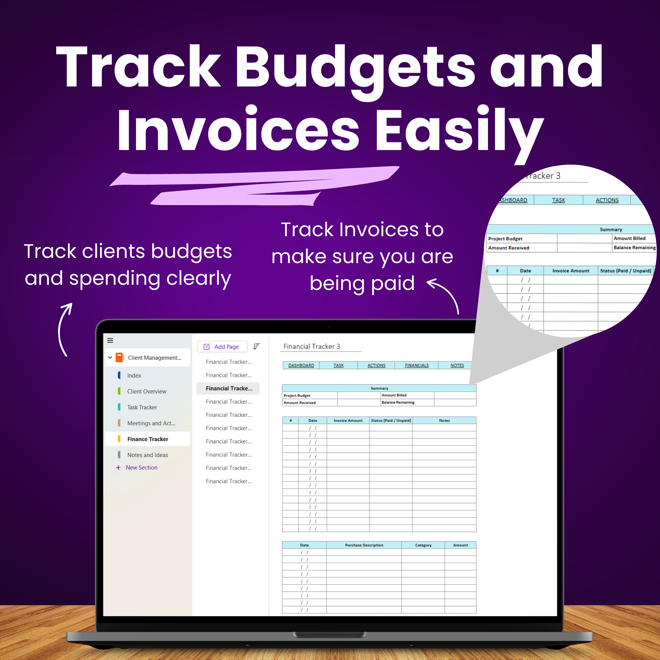 OneNote Client Management Templates Bundle