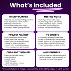 OneNote Productivity Templates Bundle
