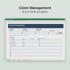 Excel & Sheets Client Management