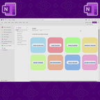 OneNote Daily Life Trackers Templates