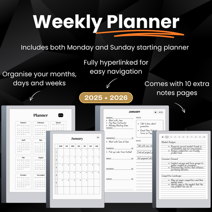 reMarkable Productivity Templates Bundle